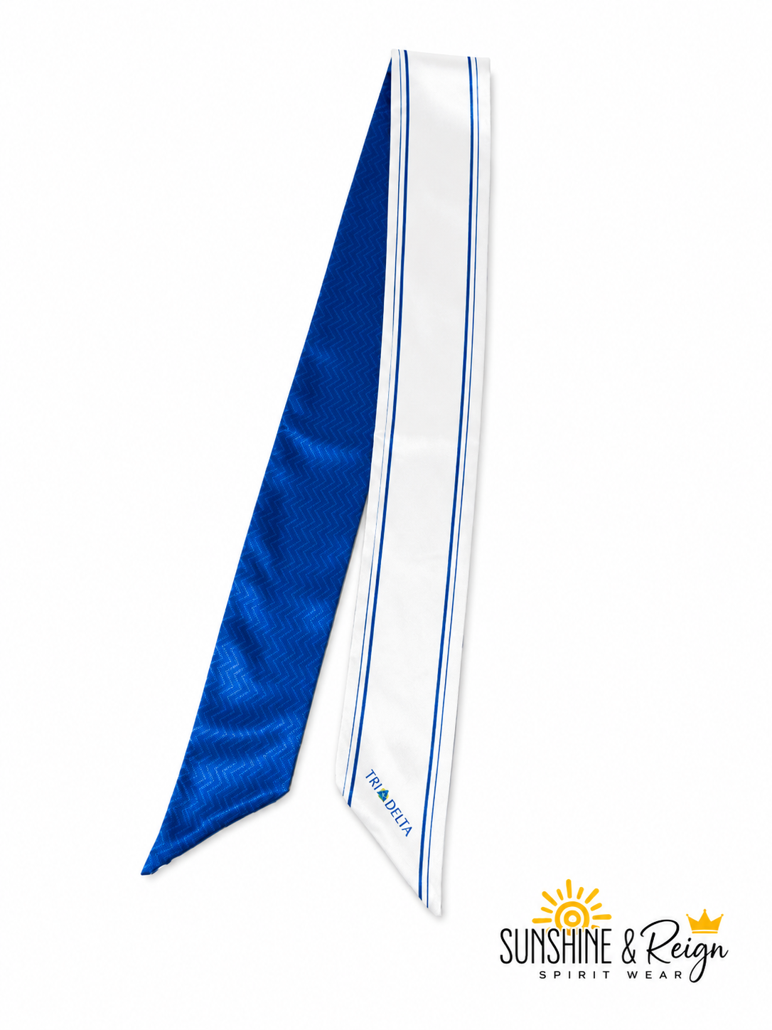 Tri Delta Skinny Scarf