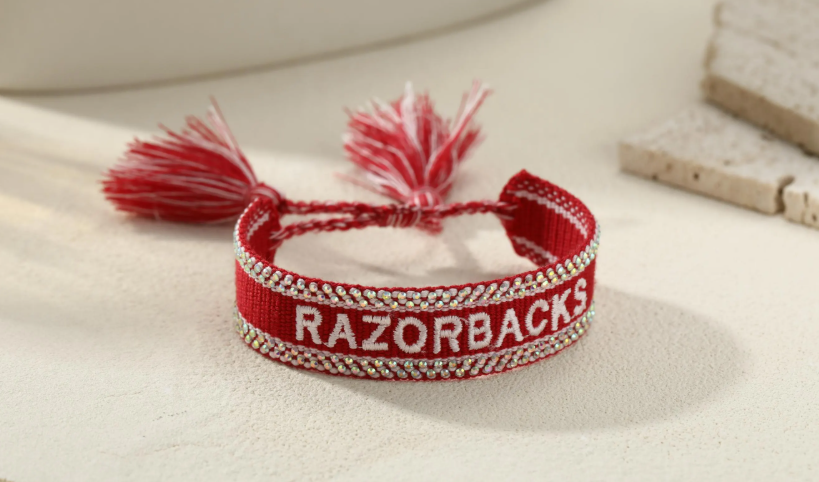 Razorbacks Tassel Bracelet