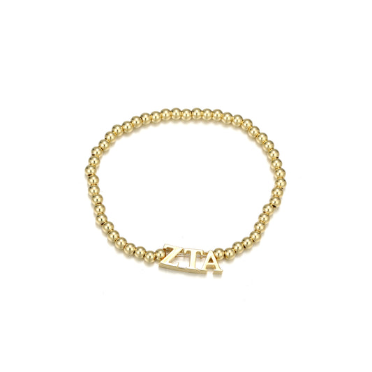 Zeta Beaded Bracelet