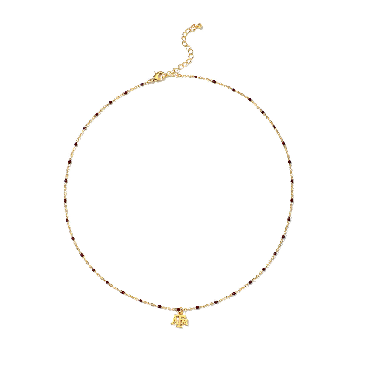 Texas A&M logo necklace