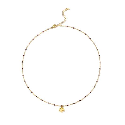 Texas A&M logo necklace