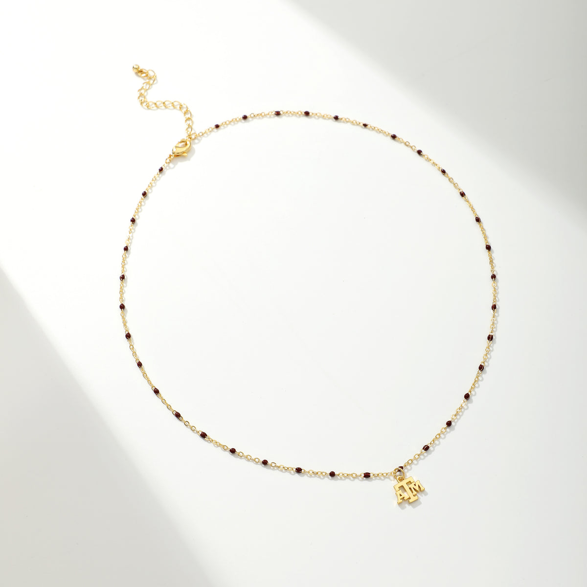 Texas A&M logo necklace
