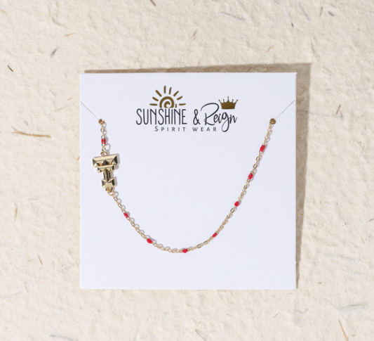 Texas Tech Necklace